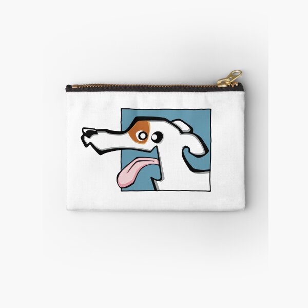 Item preview, Greyhound - White and Fawn (Face) WHITE BG designed and sold by TheChicken.