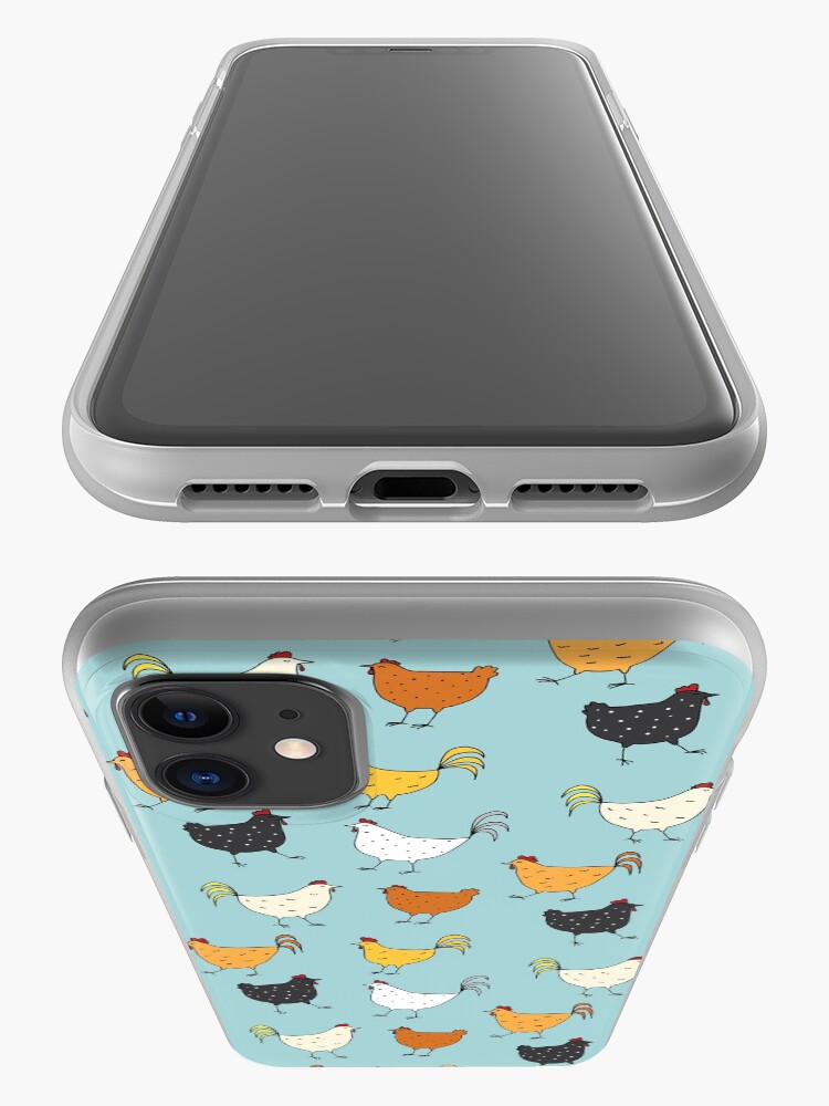 Alternate view of Chicken Pattern iPhone Case & Cover
