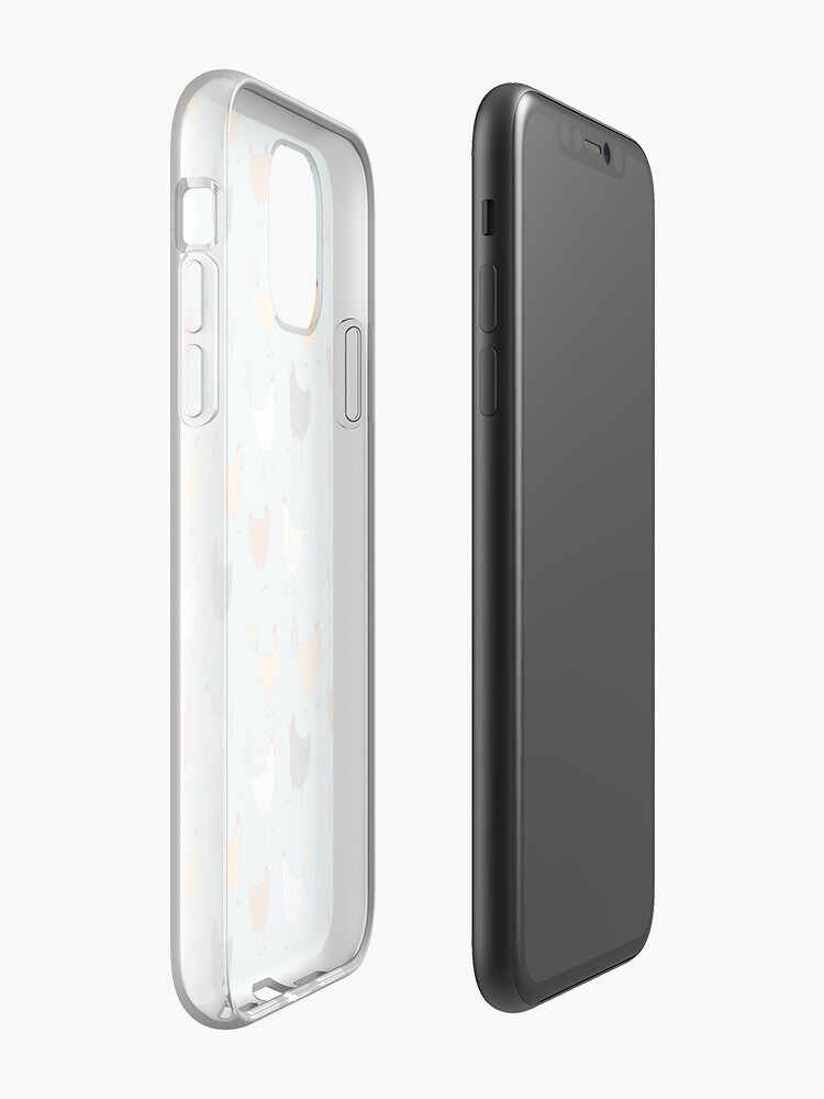 Alternate view of Chicken Pattern iPhone Case & Cover