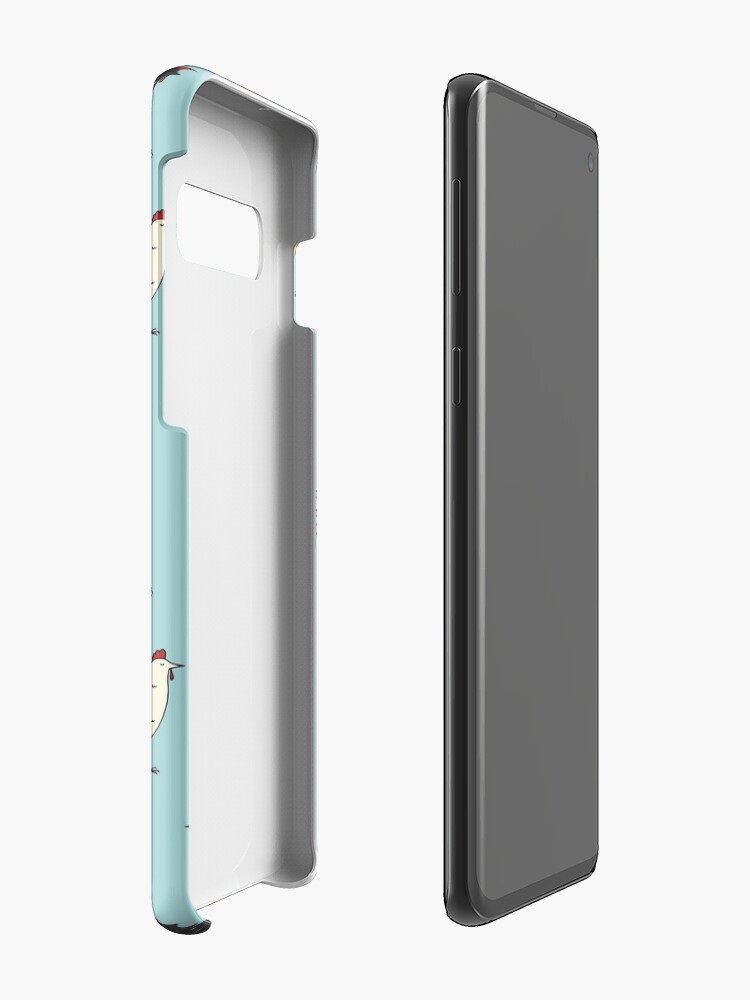 Alternate view of Chicken Pattern Case & Skin for Samsung Galaxy