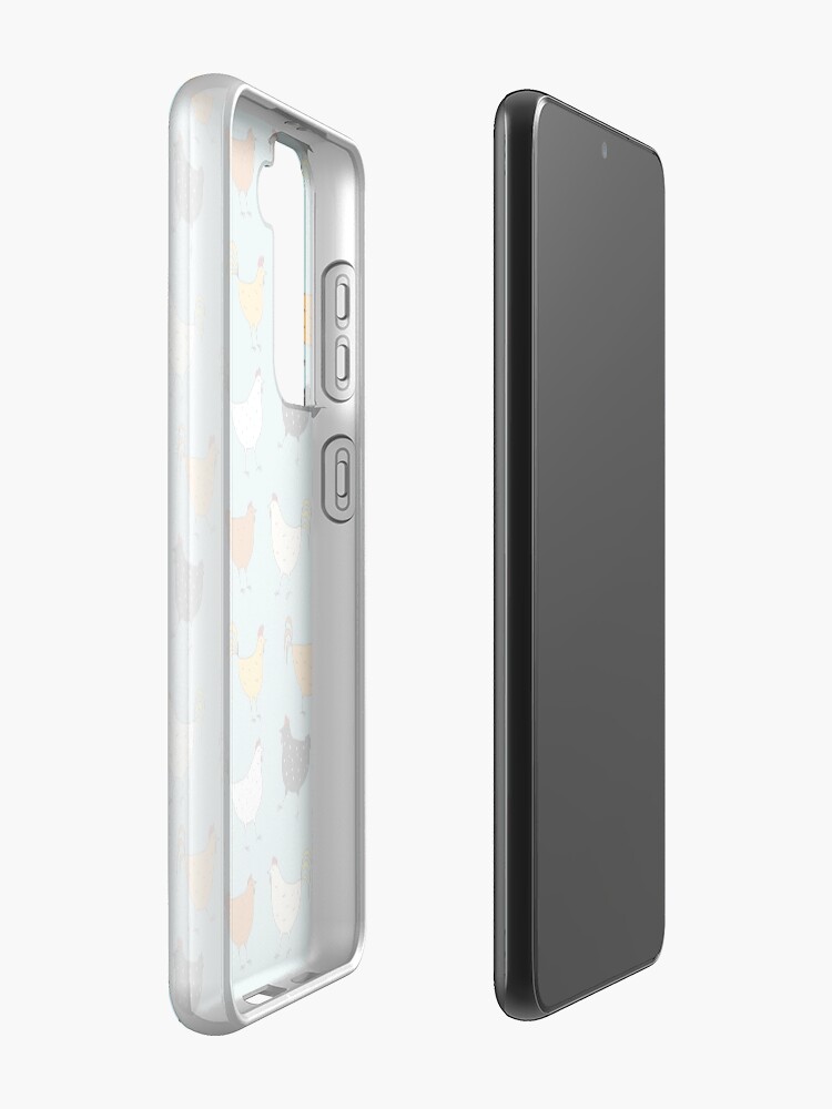 Alternate view of Chicken Pattern Samsung Galaxy Phone Case