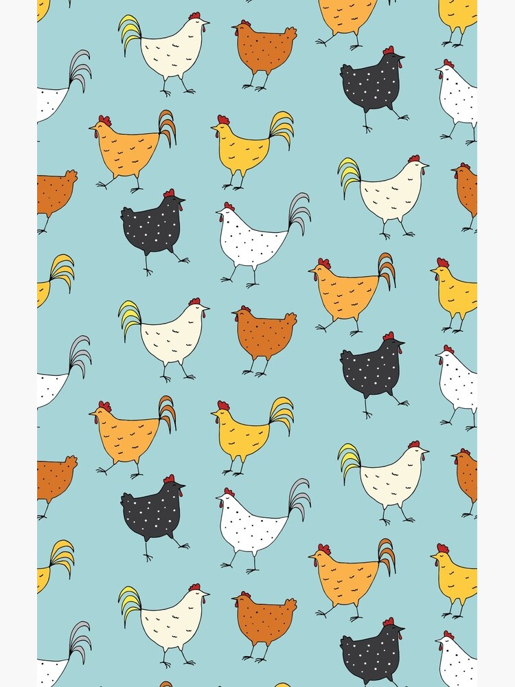 Chicken Pattern by lhollyberry