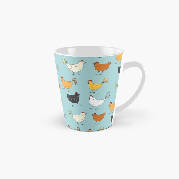 Chicken Pattern Tall Mug