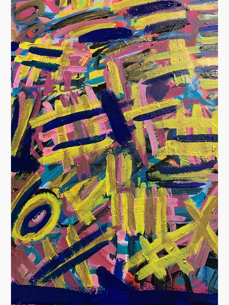 Chaos of Abstract Geometric Lines by Margaretmilrose