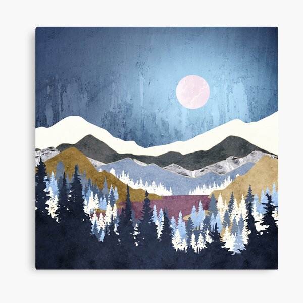 Blueberry Sky Canvas Print