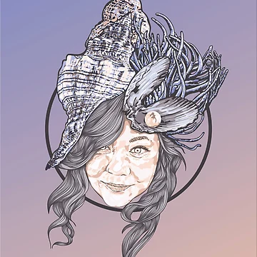 Artwork thumbnail, Shell Woman by 8BitMoon