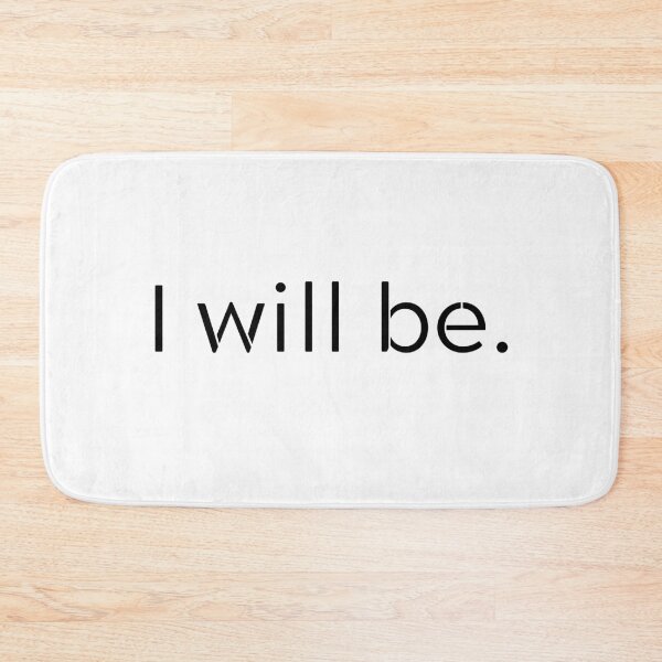 Item preview, I will be - inspirational speech designed and sold by ela-94.