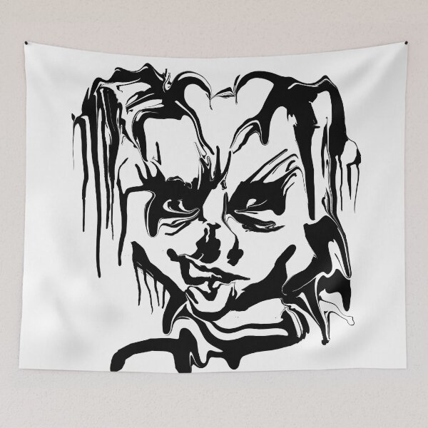 Item preview, face14 black designed and sold by dnparker.