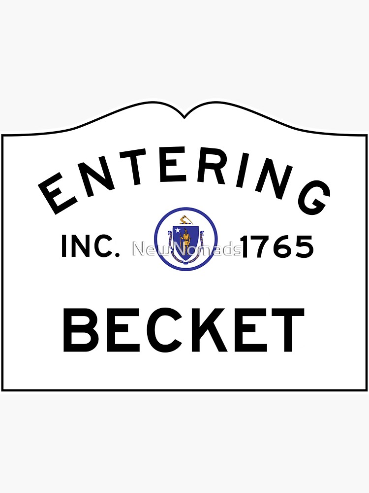 "Entering Becket Massachusetts Commonwealth of Massachusetts Road