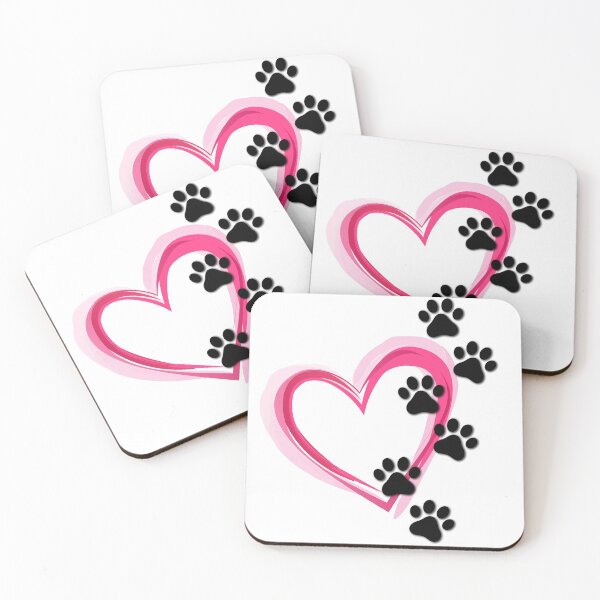 Item preview, Paws over through my Heart designed and sold by StubbornWiener.