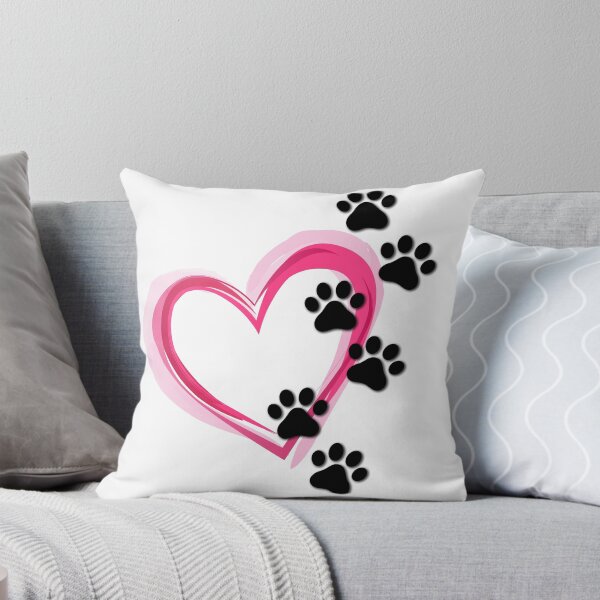 Item preview, Paws over through my Heart designed and sold by StubbornWiener.
