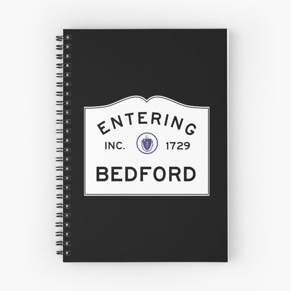 Item preview, Entering Bedford Massachusetts - Commonwealth of Massachusetts Road Sign  designed and sold by NewNomads.