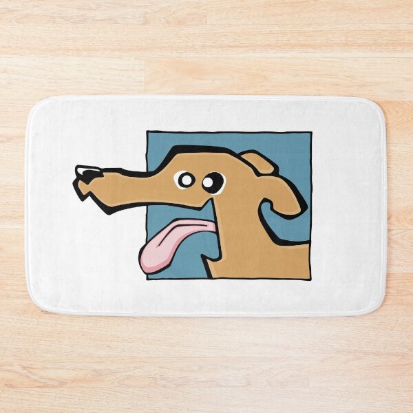 Item preview, Greyhound - Fawn (Face) WHITE BG designed and sold by TheChicken.