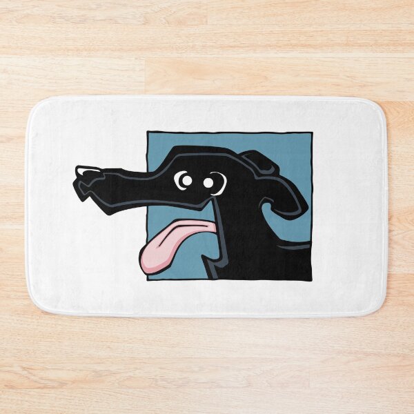 Item preview, Greyhound - Black (Face) WHITE BG designed and sold by TheChicken.