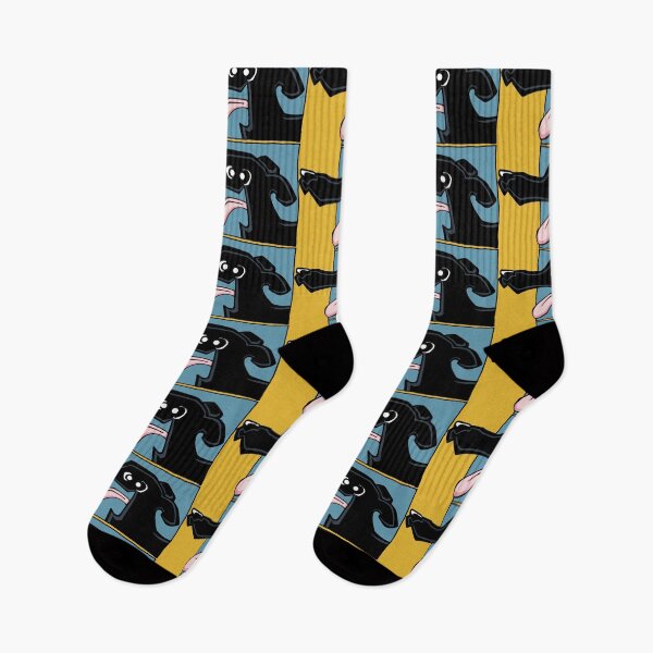Item preview, Greyhound - Black (Face) YELLOW BG designed and sold by TheChicken.