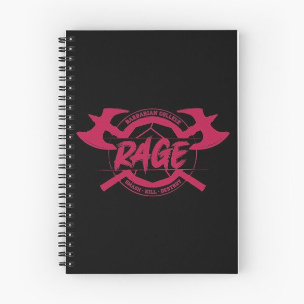 Item preview, Rage - Barbarian College designed and sold by Wild Brushes.