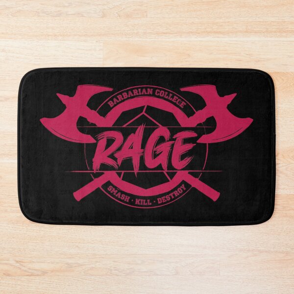 Item preview, Rage - Barbarian College designed and sold by Wild Brushes.