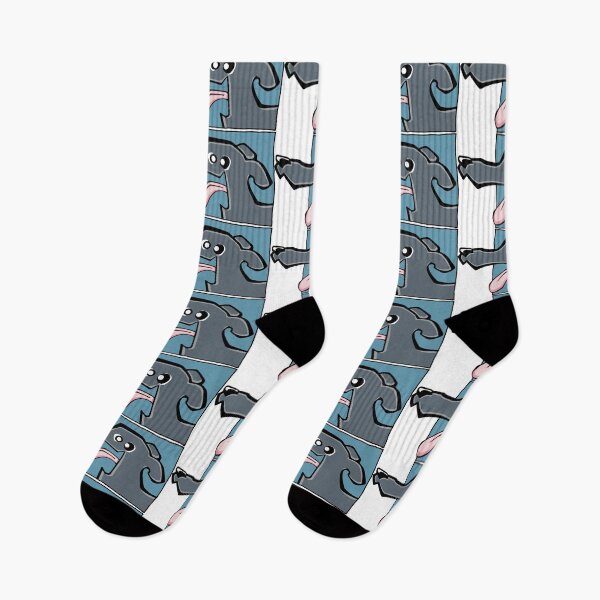 Item preview, Greyhound - Blue (Face) WHITE BG designed and sold by TheChicken.