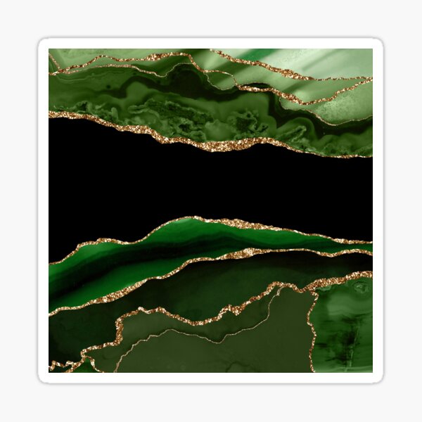 Item preview, Emerald Green Faux Malachite Marble designed and sold by MysticMarble.