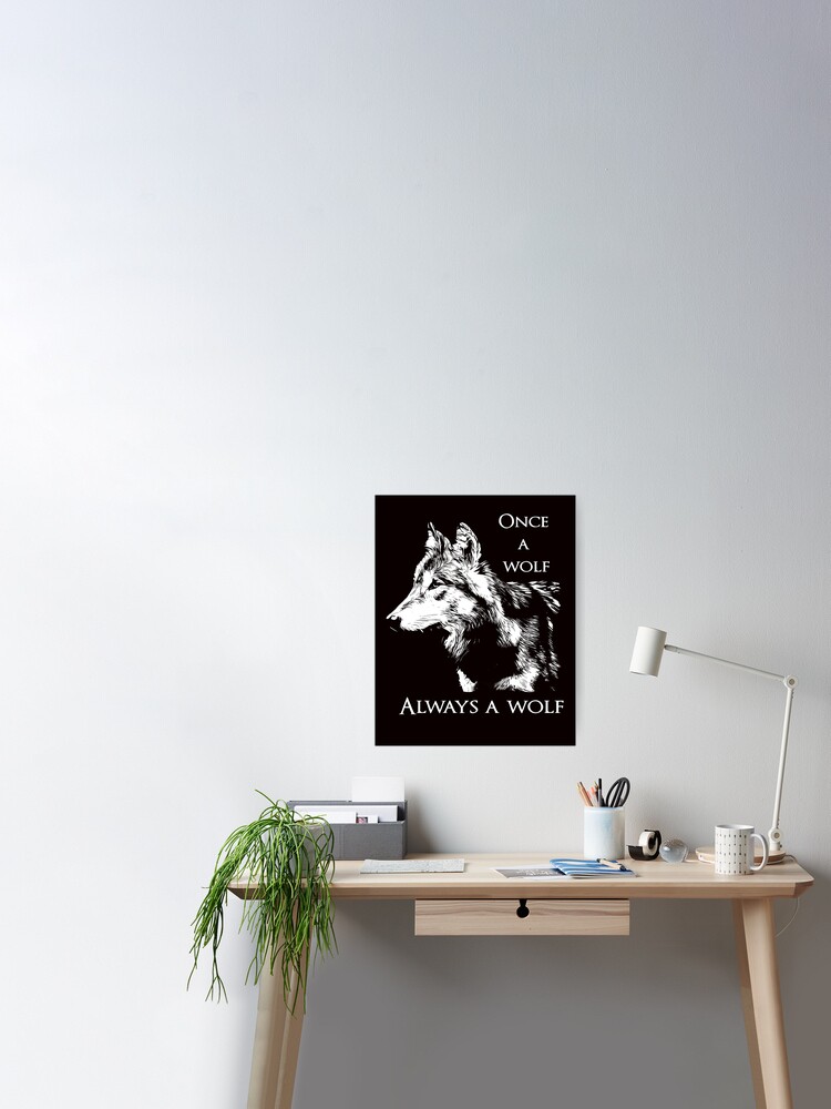 | Poster for Once A Sale by furryfrienddogs Redbubble Wolf\
