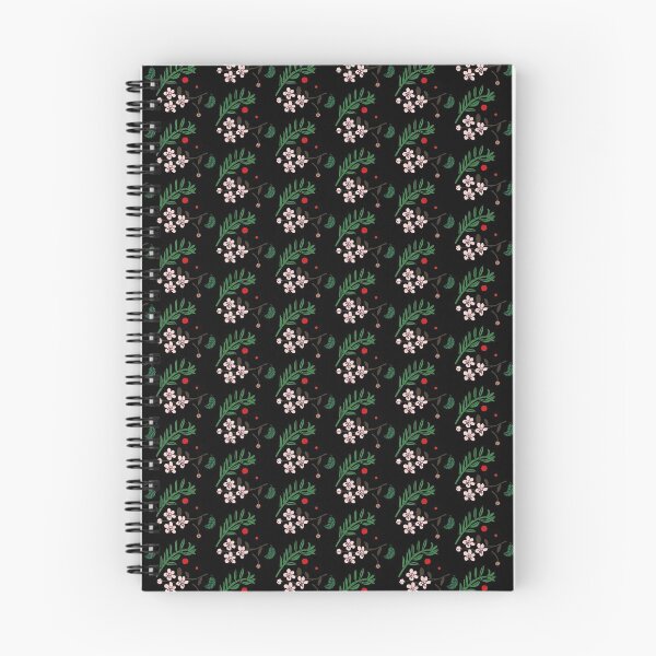 Item preview, Flora- Black designed and sold by Heartpeas.