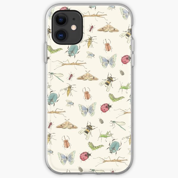 Insect Pattern iPhone Soft Case