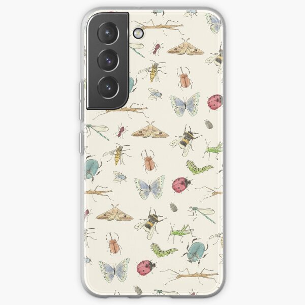 Insect Pattern Samsung Galaxy Soft Case