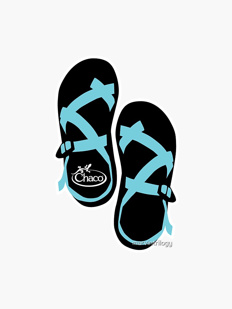 "chacos" Sticker by marvintrilogy Redbubble