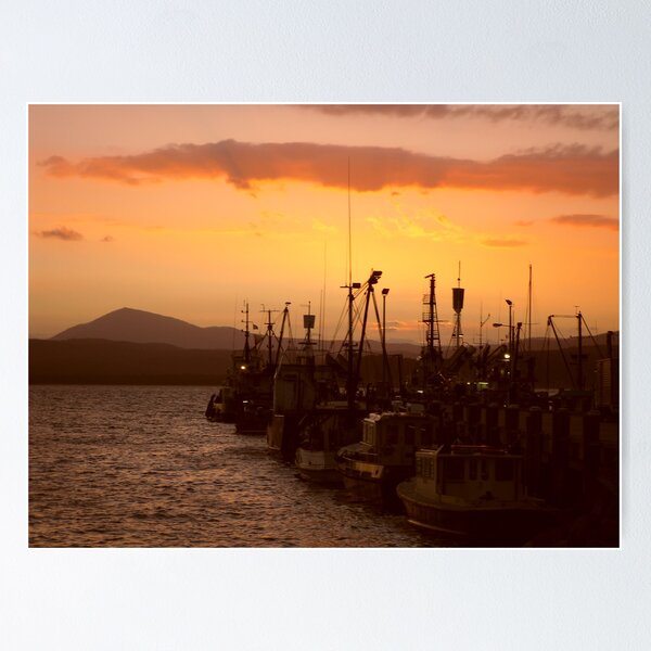 Item preview, Wharf at Sunset - Eden Australia designed and sold by Nicki Baker.
