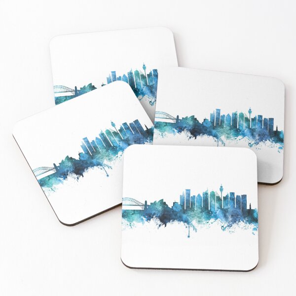 Item preview, Sydney Australia Skyline designed and sold by ArtPrints.