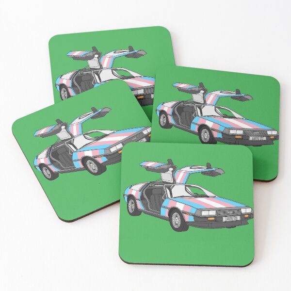 Item preview, Trans Delorean - Stickers, t-shirts etc. designed and sold by Sydney_Cardew.