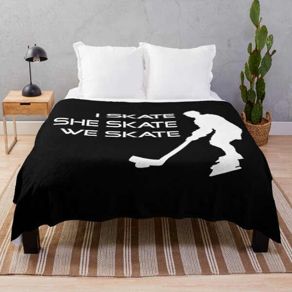 Item preview, I Skate She Skate We Skate Cute Fun Styled Quotation Graphic Text Letter Art designed and sold by DoctorParanoid.