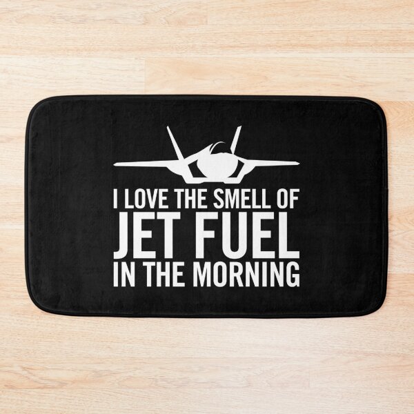 Item preview, F-35 Lightning II "I love the smell of jet fuel in the morning" designed and sold by hobrath.
