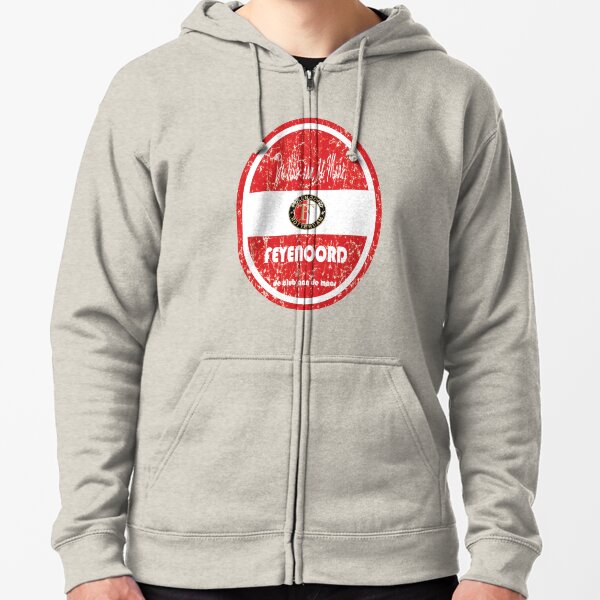 Eredivisie - Feyenoord Rotterdam (Distressed) Zipped Hoodie