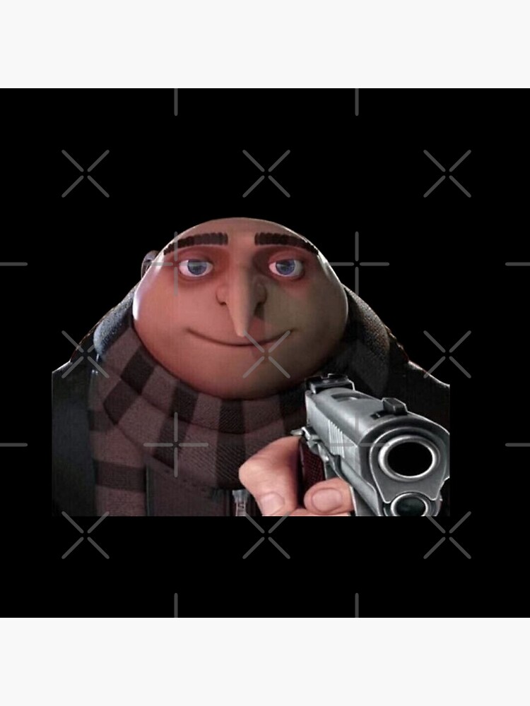 Gru pointing gun original, Gru Holding Gun / Things Are About to Get  GRUesome