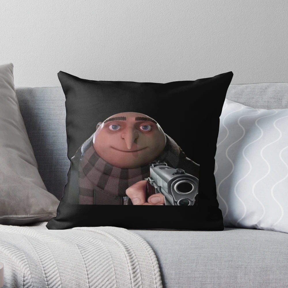 Gru pointing a gun Spiral Notebook for Sale by HangLooseDraft