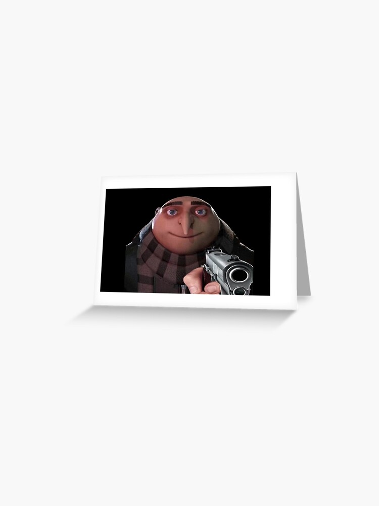 Gru pointing a gun Kids T-Shirt for Sale by HangLooseDraft