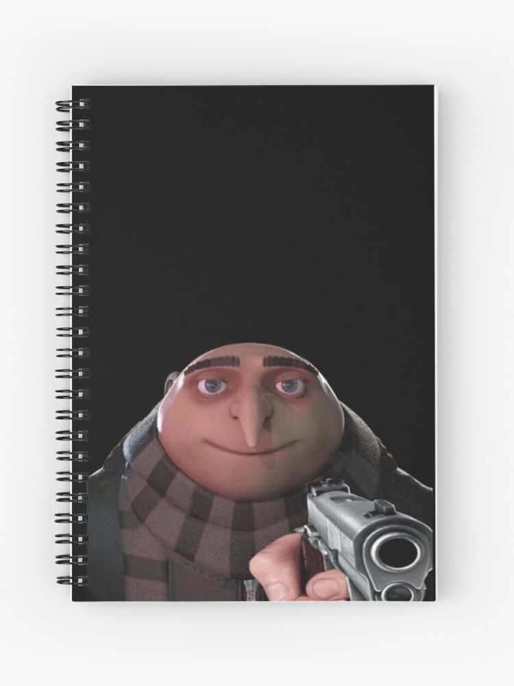 Gru pointing a gun Pin for Sale by HangLooseDraft