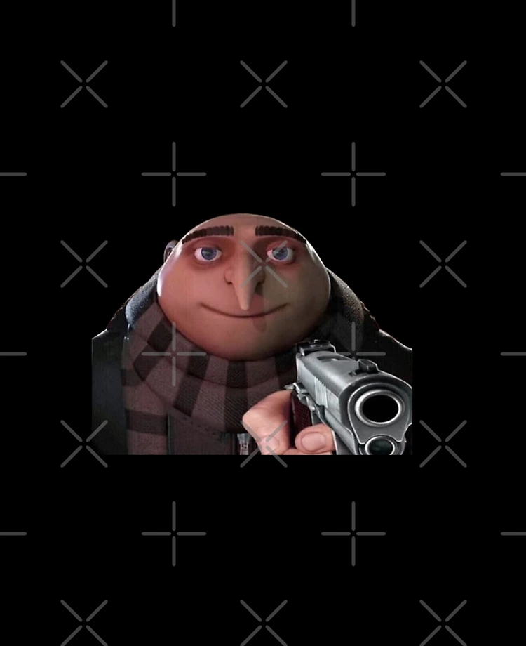 Gru pointing a gun iPad Case & Skin for Sale by HangLooseDraft