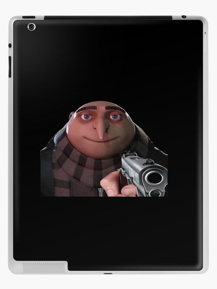 Gru pointing a gun iPad Case & Skin for Sale by HangLooseDraft