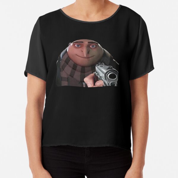 gru gun meme | iPad Case & Skin