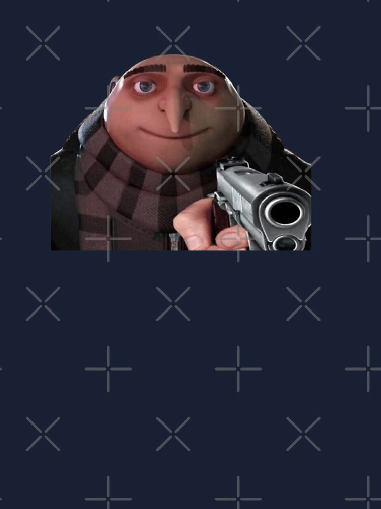 Gru pointing a gun Greeting Card for Sale by HangLooseDraft