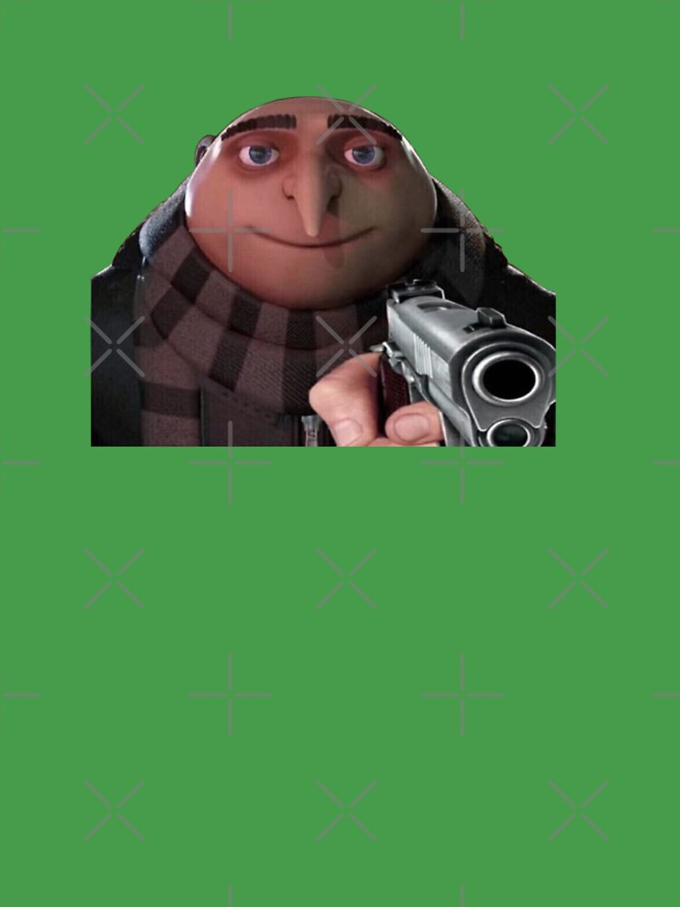 Gru pointing a gun Pin for Sale by HangLooseDraft