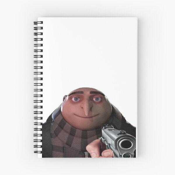 Item preview, Gru pointing a gun designed and sold by HangLooseDraft.