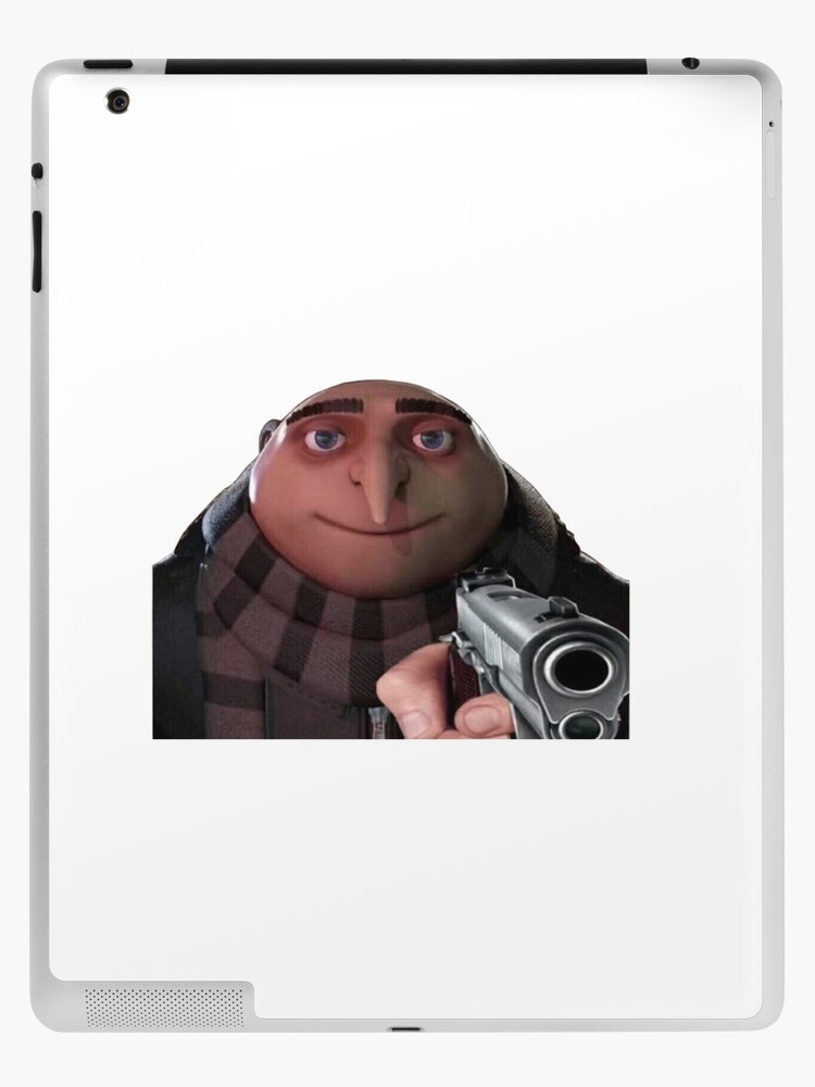 Gru pointing a gun iPad Case & Skin for Sale by HangLooseDraft