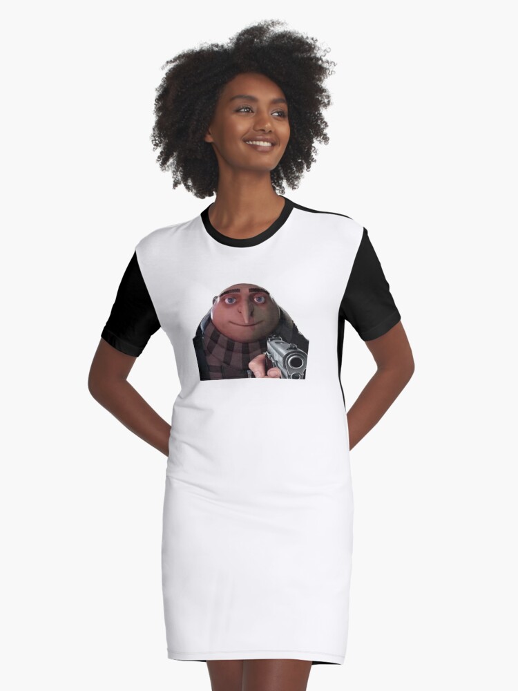 Gru pointing a gun Kids T-Shirt for Sale by HangLooseDraft