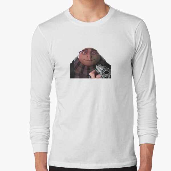 Gru pointing a gun Kids T-Shirt for Sale by HangLooseDraft