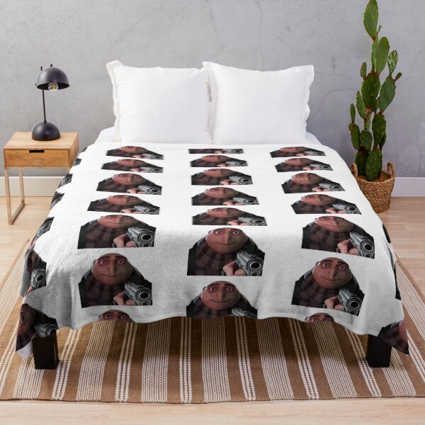 gru gun meme Duvet Cover for Sale by gketheredge