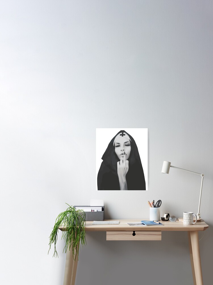 Vulgare Nonne Poster Von Spiritualman Redbubble