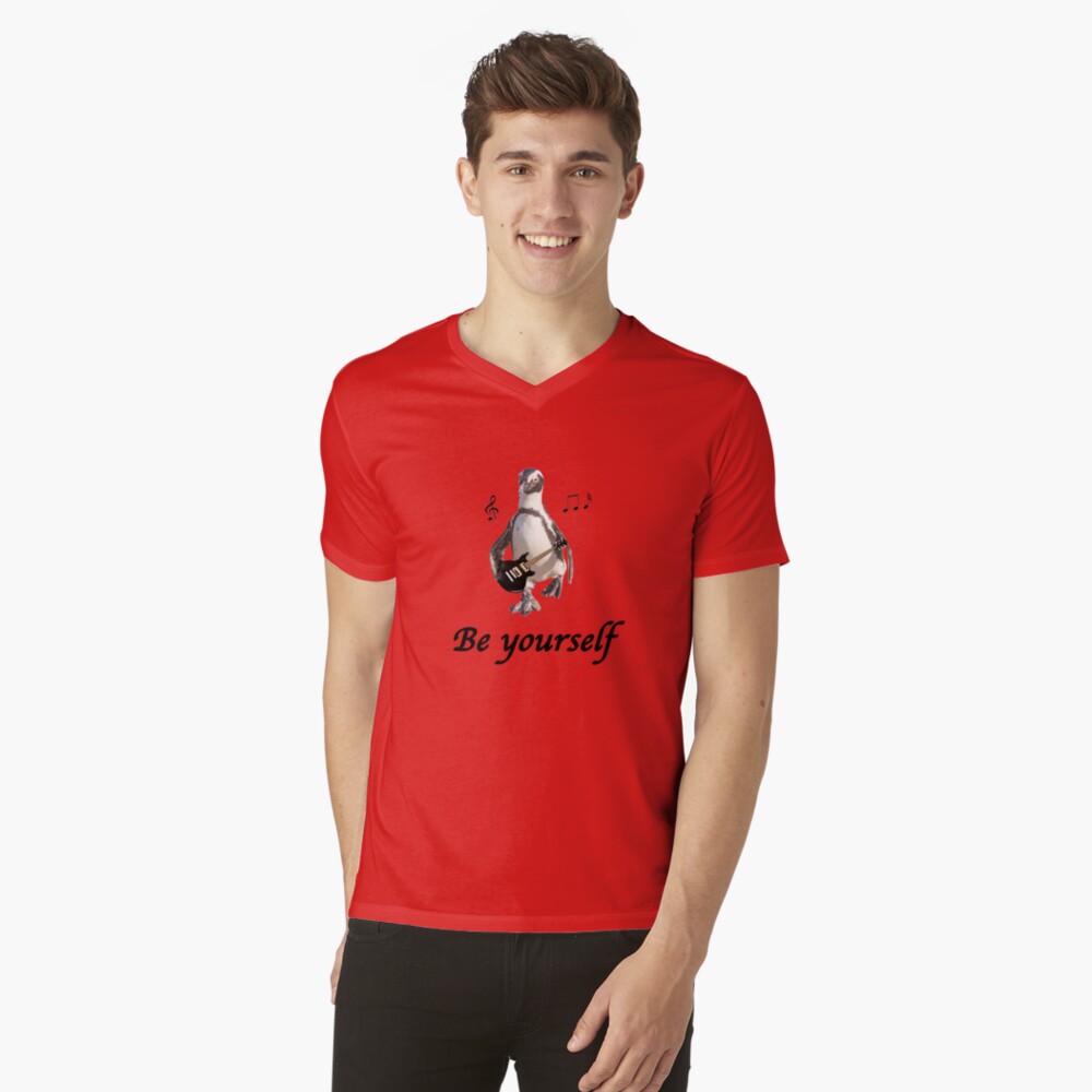 Artikel-Vorschau von T-Shirt mit V-Ausschnitt, designt und verkauft von Igelchen.